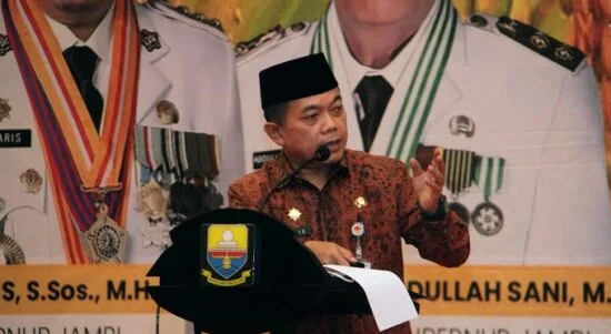 al haris saat rakor pertanian