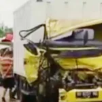 tabrakan truck merangin