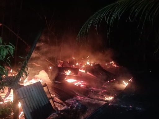 Kebakaran di Senyerang Kebakaran di Senyerang