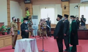 al haris lantik kepsek al haris lantik kepsek