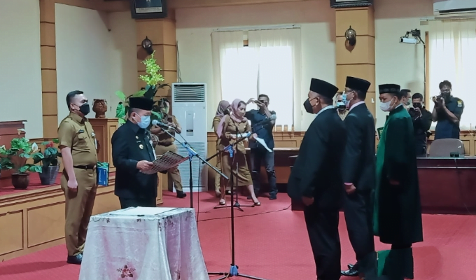 al haris lantik kepsek al haris lantik kepsek