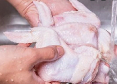 ayam dicuci ayam dicuci