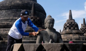 bersih candi borobudur bersih candi borobudur