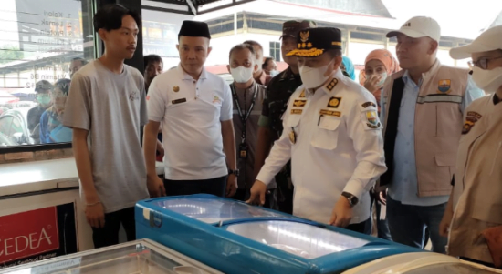 al haris sidak pasar