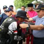 Gubernur Al Haris sambut kedatangan tim ekspedisi milir berakit