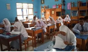 siswa ujian