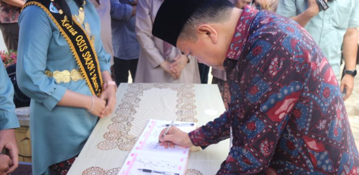 peresmian SMA muaro Jambi